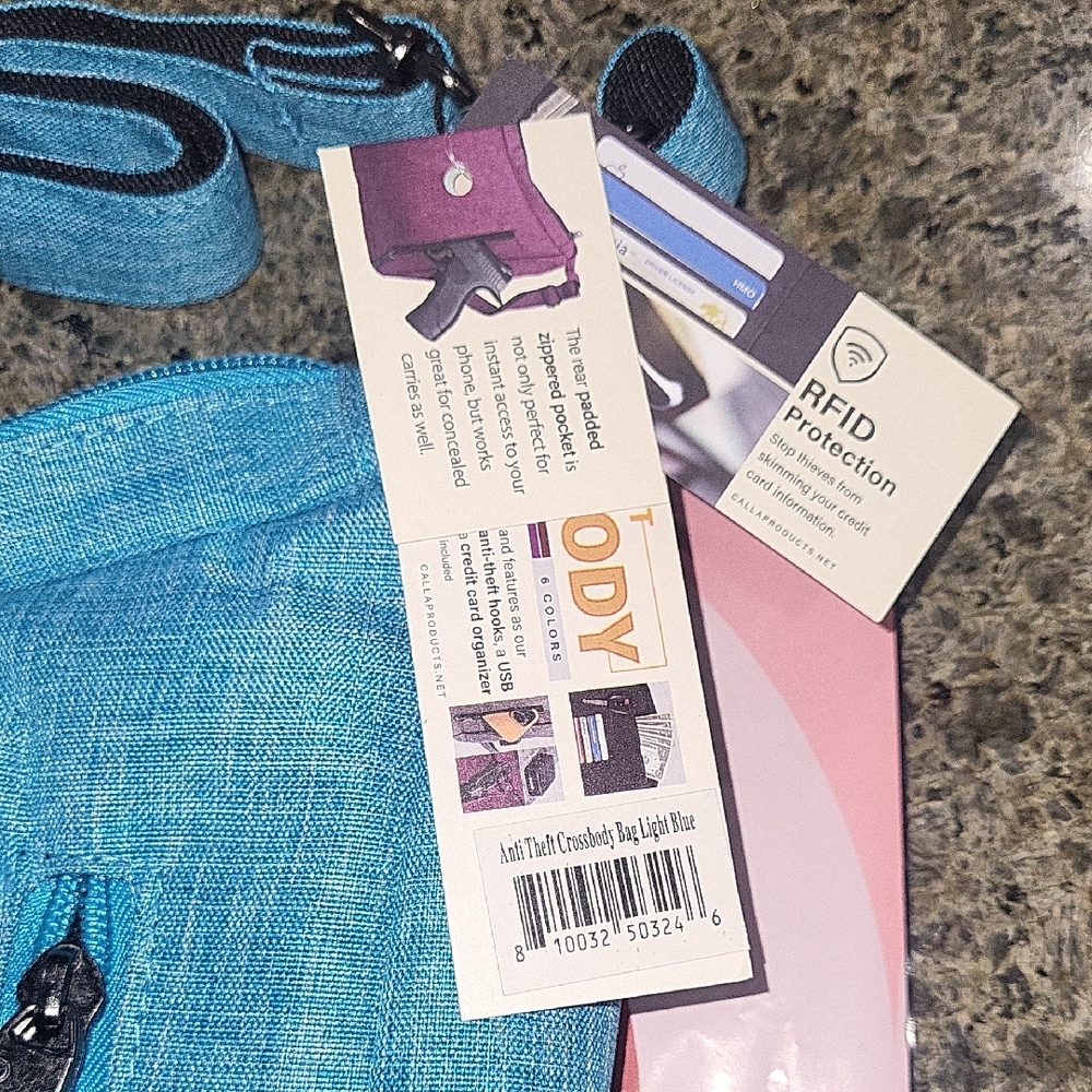 Nupouch Anti theft Crossbody Bag - Picture 5 of 8